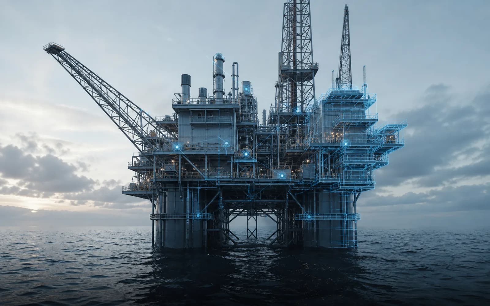 Conceptual visualization for Offshore Platform Intelligence